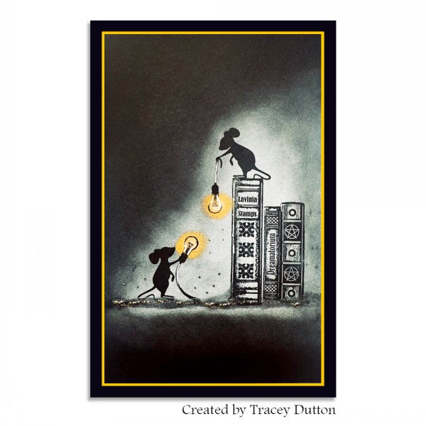 Lavinia Stamps Double Trouble Clear Stamps lav963 dark