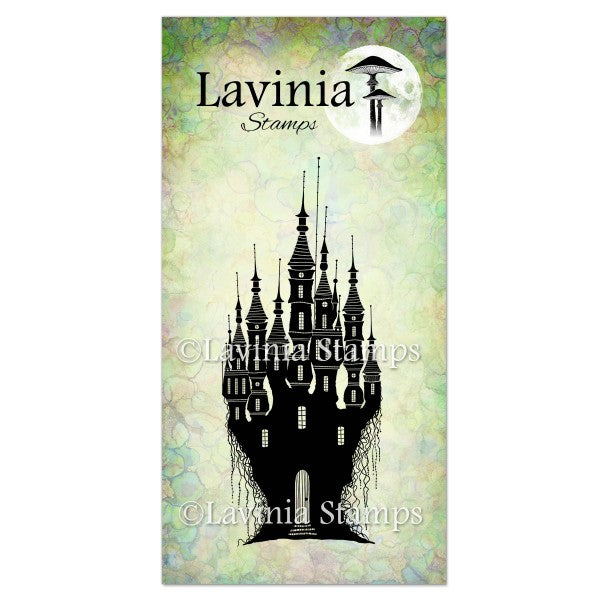 Lavinia Stamps Dragon Stone Castle Clear Stamp lav533