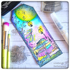 Lavinia Stamps Eira Clear Stamp lav1026 colorful book mark barbarayaya