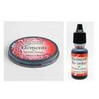 Lavinia Stamps Emperor Red Elements Dye Ink Pad and Re-Inker Set