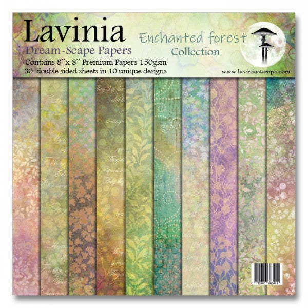 Lavinia Stamps Enchanted Forest 8x8 inch Paper Pack lsdr-enfo