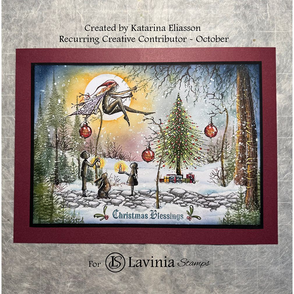 Lavinia Stamps Everlight 1 Clear Stamp lav1010 christmas