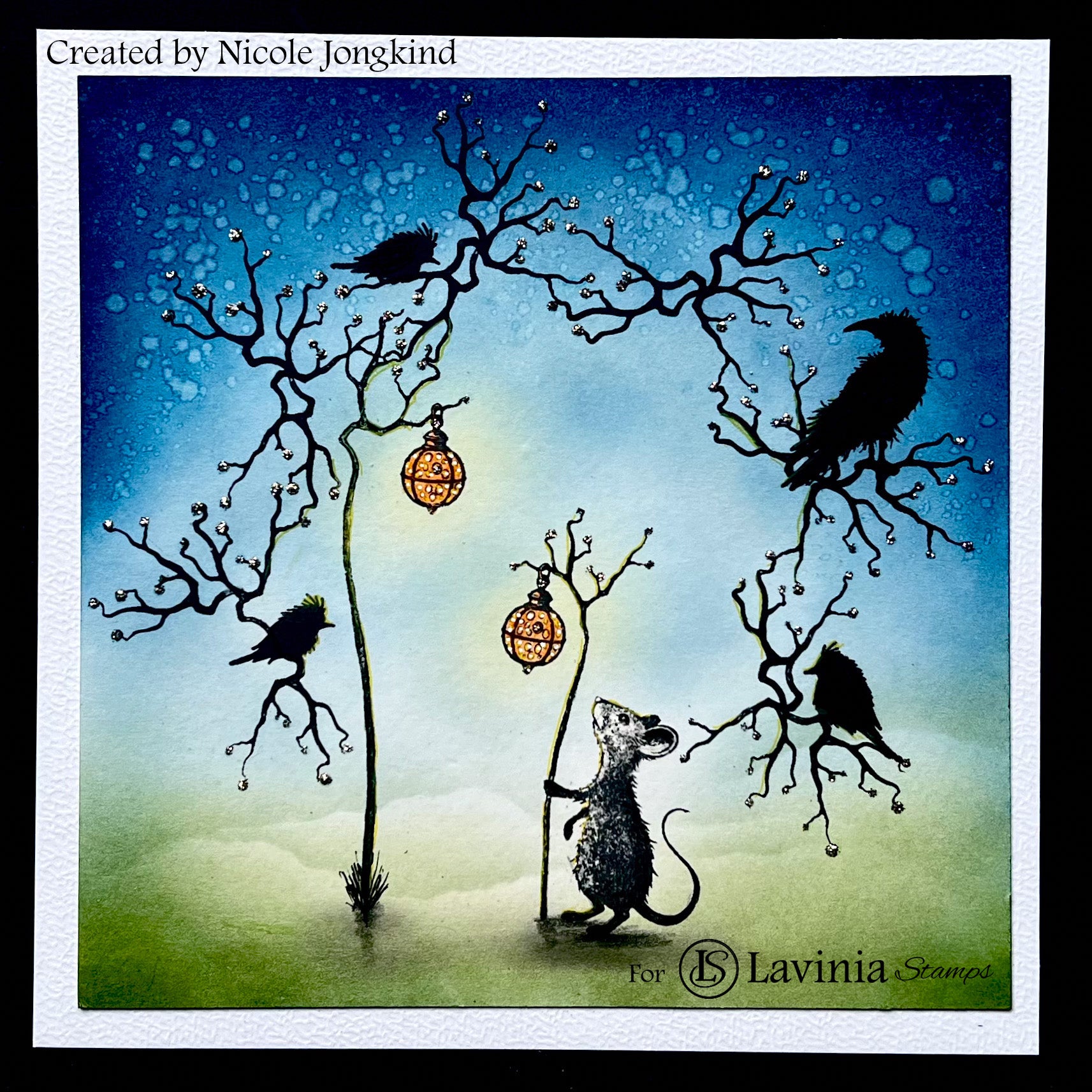 Lavinia Stamps Everlight 2 Clear Stamp lav1011 birds