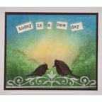 Lavinia Stamps Fledglings Clear Stamps lav965 new day