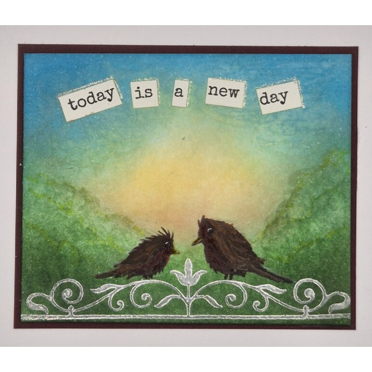 Lavinia Stamps Fledglings Clear Stamps lav965 new day