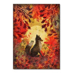 Lavinia Stamps Fox 1 kernal Clear Stamp lav427 autumn
