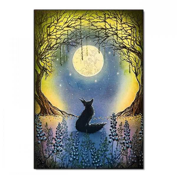 Lavinia Stamps Fox Set 1 Clear Stamps lav635 full moon