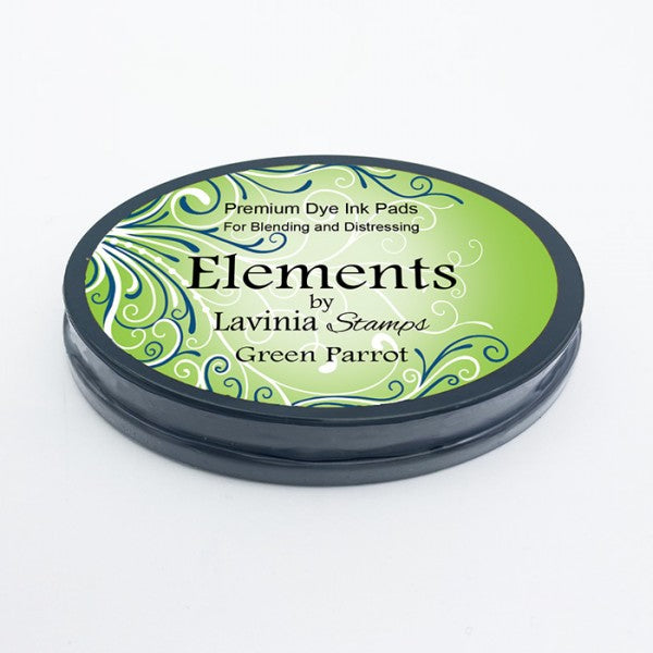 Lavinia Stamps Green Parrot Elements Premium Dye Ink Pad 3866