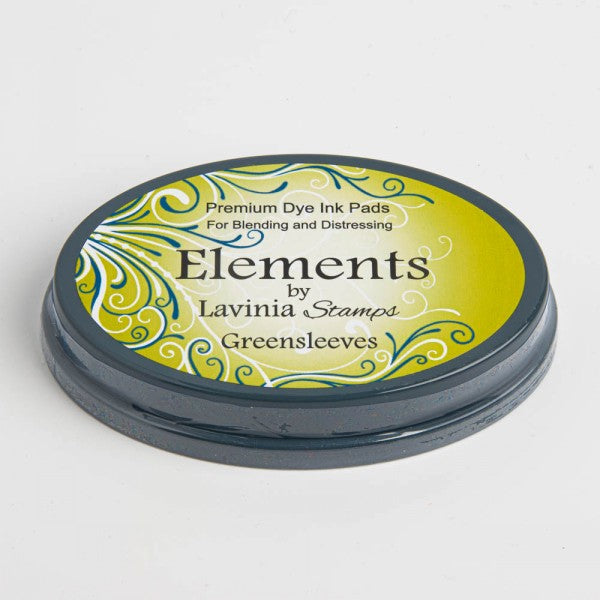 Lavinia Stamps Greensleeves Elements Dye Ink Pad and Re-Inker Set image 1