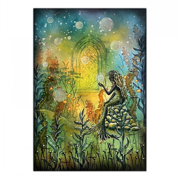 Lavinia Stamps Guinevere Clear Stamp lav445 underwater scene