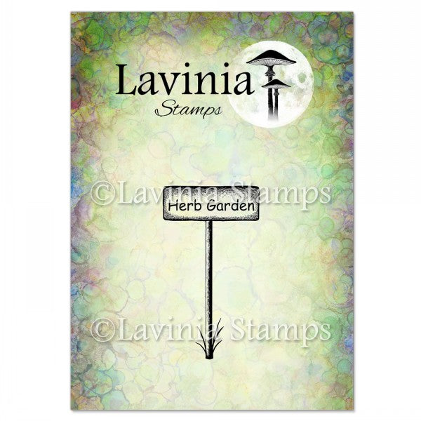 Lavinia Stamps Herb Garden Sign Clear Stamp lav941