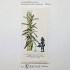 Lavinia Stamps Herbalum Bob Clear Stamp lav944 plant