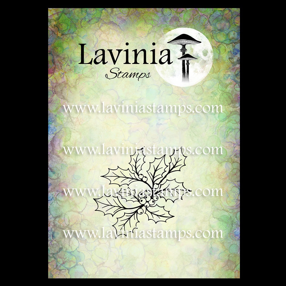 Lavinia Stamps Holly Tree Clear Stamp lav1090