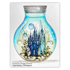 Lavinia Stamps Large Cork Clear Stamp lav906 castle