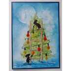 Lavinia Stamps Light Bulbs Clear Stamps lav969 christmas tree