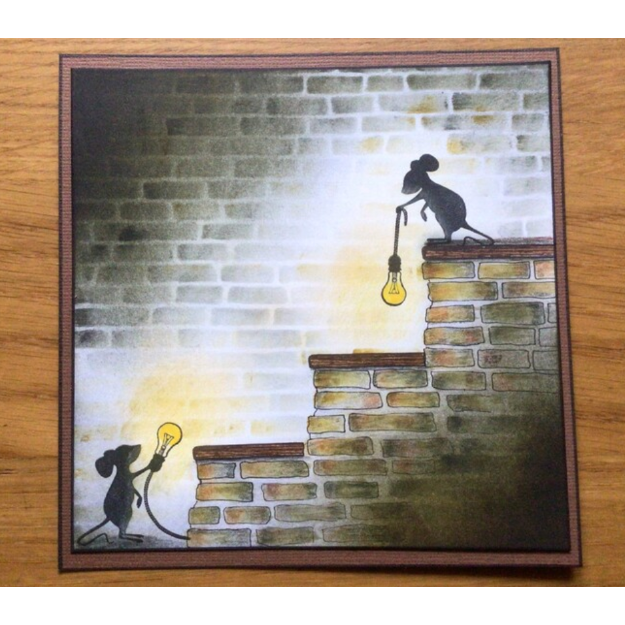 Lavinia Stamps Light Bulbs Clear Stamps lav969 stiars