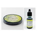 Lavinia Stamps Lime Punch Elements Dye Ink Pad and Re-Inker Set