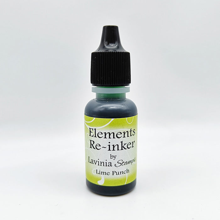 Lavinia Stamps Lime Punch Elements Dye Ink Pad and Re-Inker Set image 2