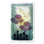Lavinia Stamps Lunar Buds Clear Stamp lav527 pink flowers
