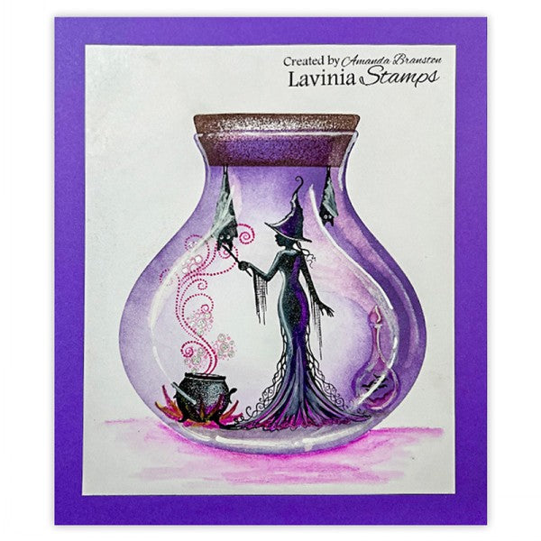 Lavinia Stamps Magical Mist Clear Stamp lav910 bats