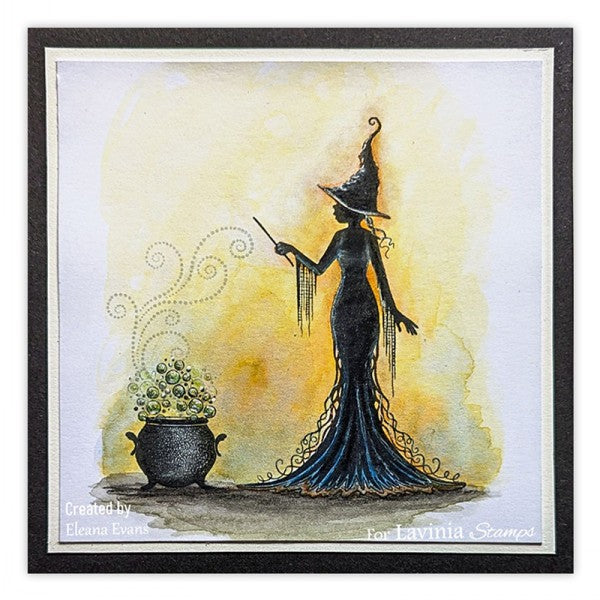 Lavinia Stamps Magical Mist Clear Stamp lav910 casting spells