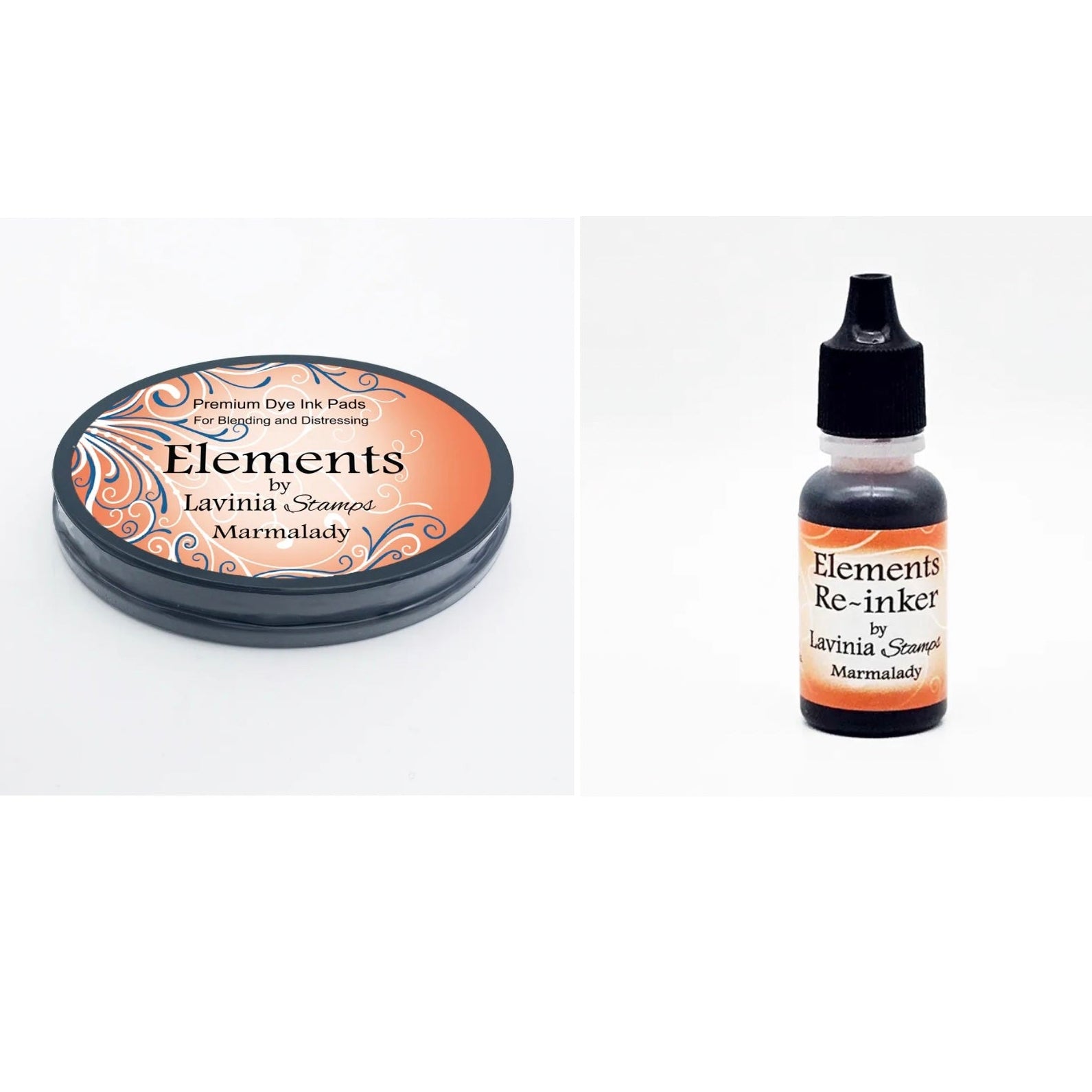 Lavinia Stamps Marmalady Elements Dye Ink Pad and Re-Inker Set