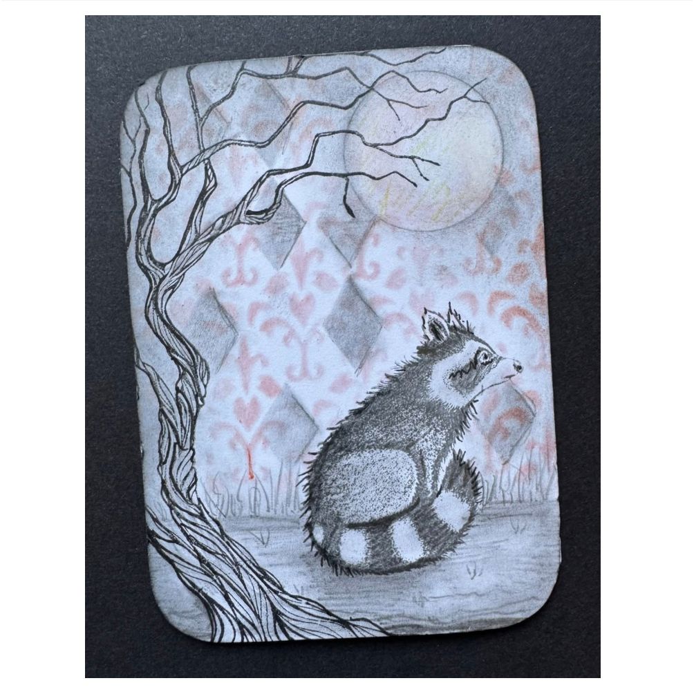 Lavinia Stamps Marmalady Elements Premium Dye Ink Pad lse-38 full moon card
