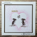 Lavinia Stamps Masie Clear Stamp lav1091 spread the love picture jo rice