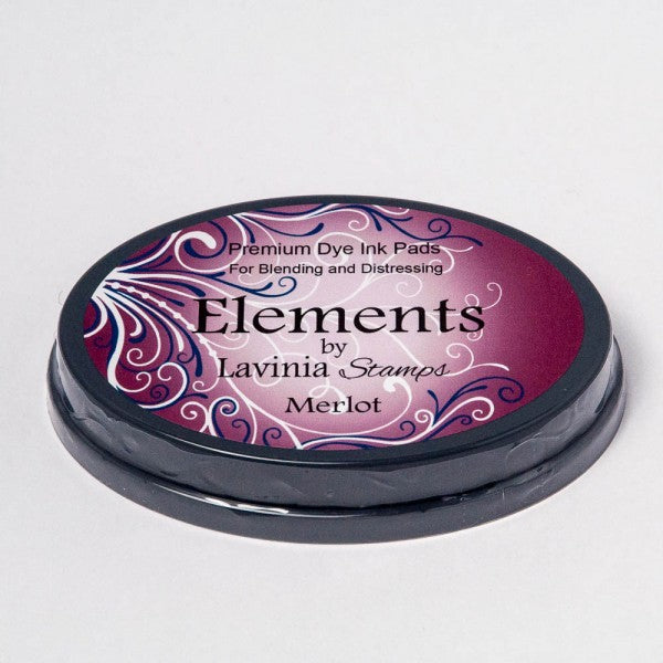 Lavinia Stamps Merlot Elements Dye Ink Pad and Re-Inker Set image 1