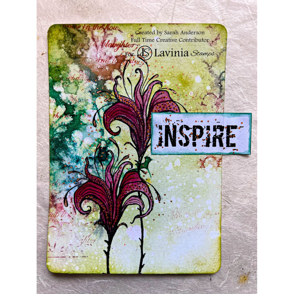 Lavinia Stamps Merlot Elements Premium Dye Ink Pad lse-2 flowers
