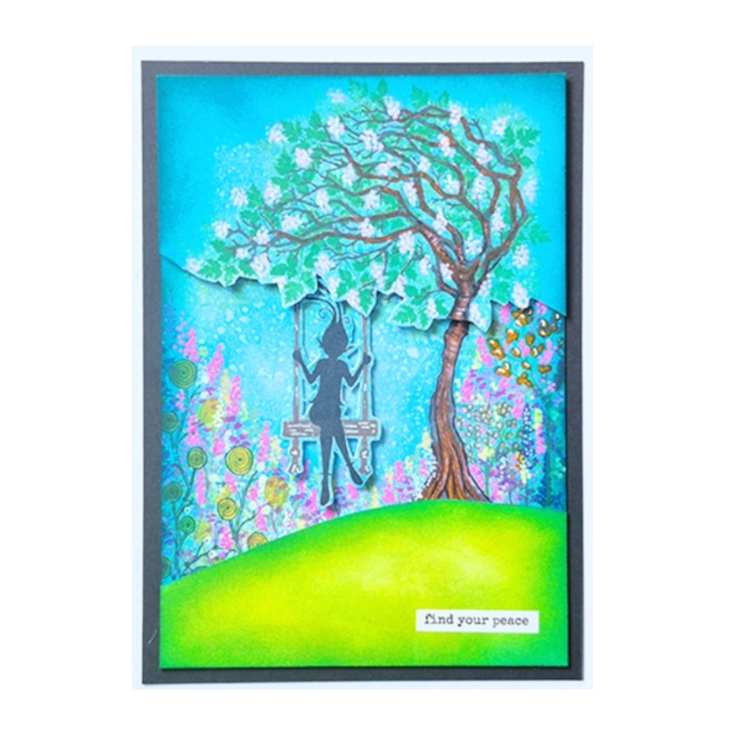 Lavinia Stamps Mermaid Elements Premium Dye Ink Pad lse-7 tree