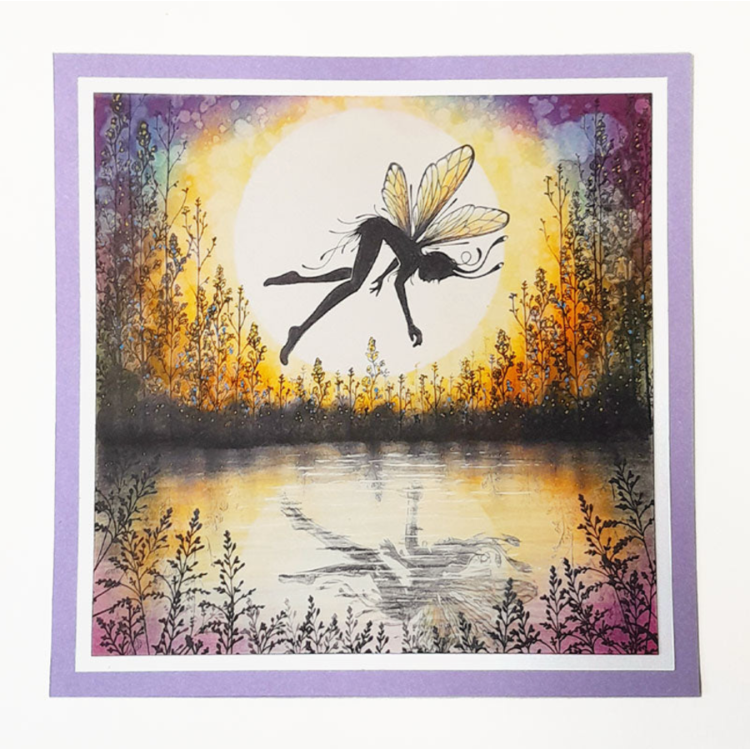 Lavinia Stamps Mulberry Elements Dye Ink Pad and Re-Inker Set fairy