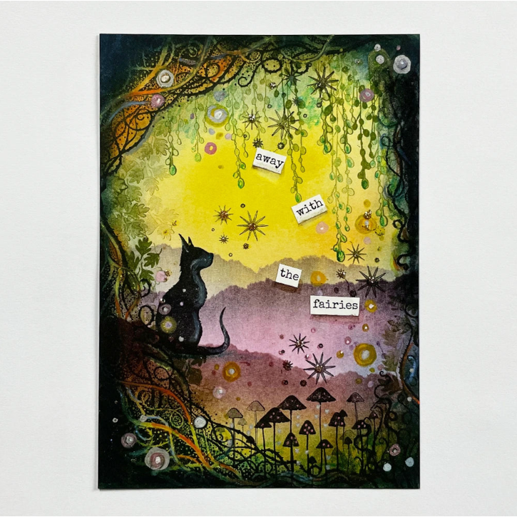 Lavinia Stamps Mulberry Elements Dye Ink Pad and Re-Inker Set forest