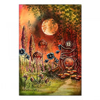 Lavinia Stamps Mushroom Lantern Set Clear Stamps lav596 full moon