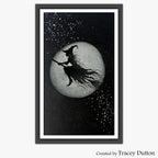 Lavinia Stamps Nerissa Clear Stamp lav1074 full moon card tracey dutton