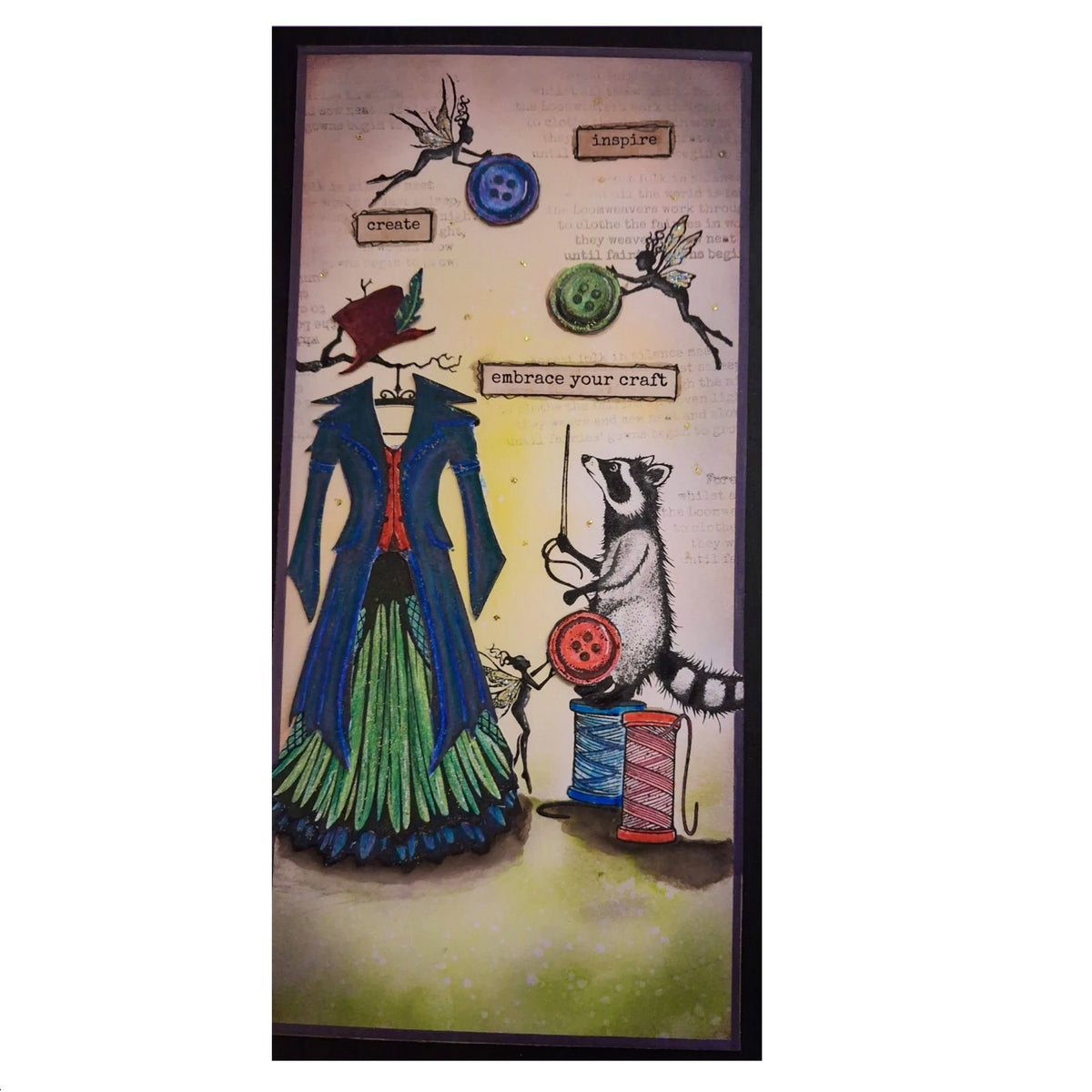 Lavinia Stamps Nerissa's Skirt Clear Stamp lav1083 embrace your craft picture