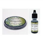 Lavinia Stamps Olive Elements Dye Ink Pad and Re-Inker Set
