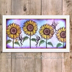 Lavinia Stamps Open Sunflower Clear Stamp lav986 fairy
