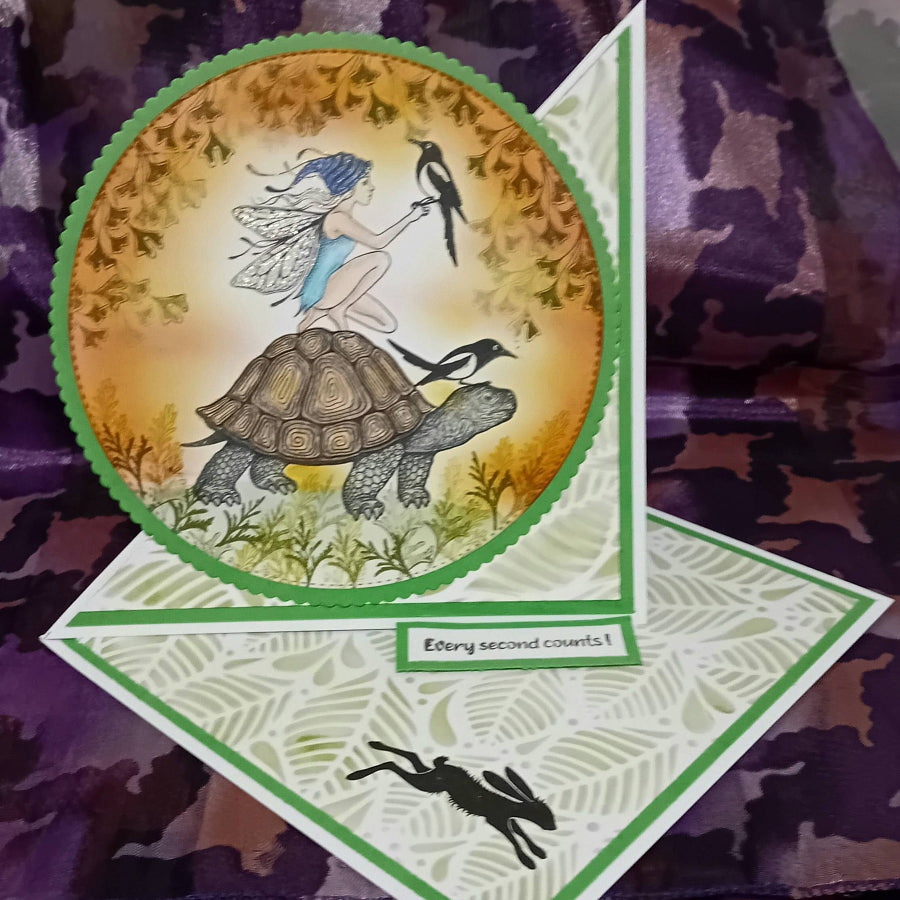 Lavinia Stamps Oscar Clear Stamp lav1029 cute turtle