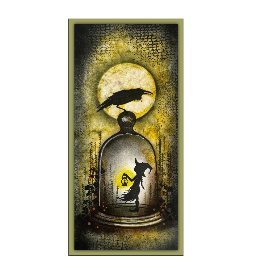 Lavinia Stamps Penelope Clear Stamps lav1003 crow