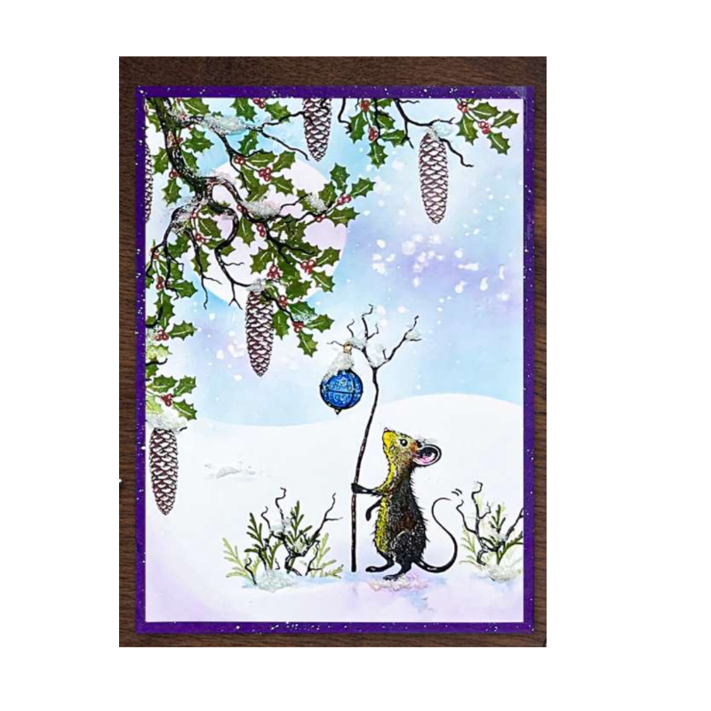 Lavinia Stamps Pipspell Clear Stamp lav1016 snow