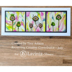 Lavinia Stamps Poppy Lodges Clear Stamps lav989 pink