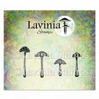 Lavinia Stamps Purple Cap Mushrooms Clear Stamps lav974