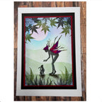 Lavinia Stamps Purple Velvet Powder lsvp03 fairy wings card jo rice