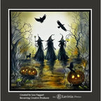Lavinia Stamps Ravens Clear Stamps lav1005 witches