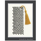 Lavinia Stamps Realm of Suits Clear Stamp lav1095 black and white bookmark anna bird