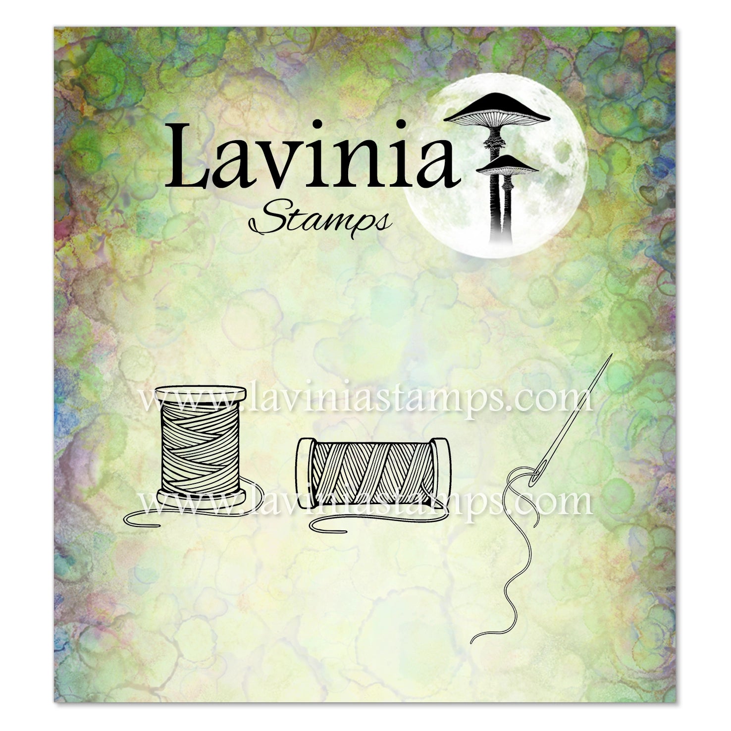 Lavinia Stamps Reels and Needle Clear Stamps lav1060