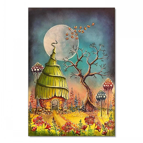 Lavinia Stamps Sacred Tree Clear Stamp lav437 full moon card