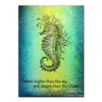Lavinia Stamps Sebastian The Seahorse Clear Stamp lav496 dream