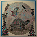 Lavinia Stamps Shadow Pods Clear Stamps lav1030 pink and blue